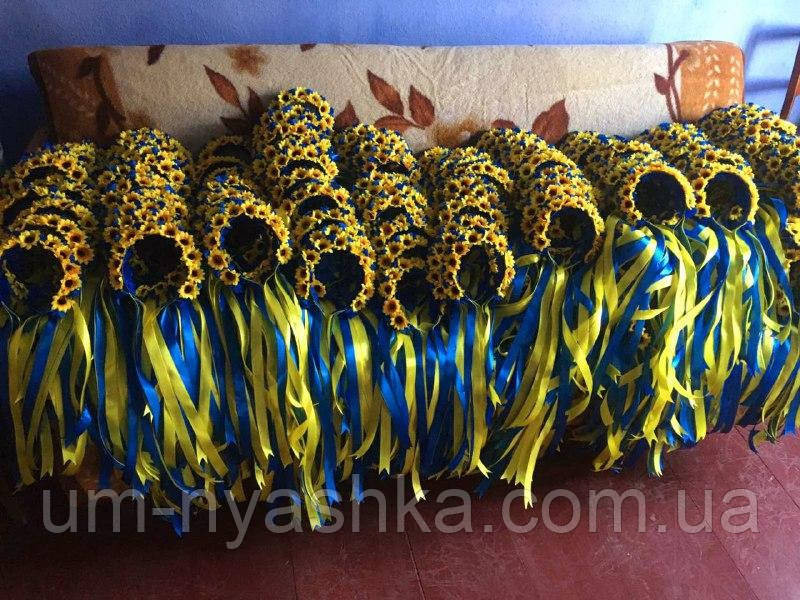 Віночок український зі стрічками Ободок украинский Кривий Ріг - фото 3