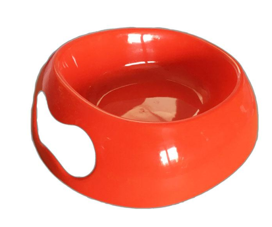 Миска для собаки пластиковая круглая цветная 20-18-20 (14см) Киев