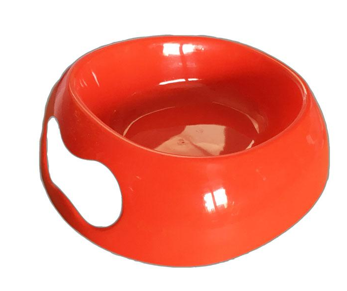 Миска для собаки пластиковая круглая цветная 20-18-20 (14см) Киев - изображение 1