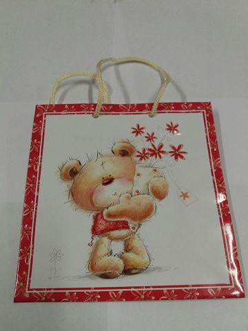 Пакет подарочный под чашку  16/16/8 (артЧ-053) (12 шт) Харьков - изображение 1