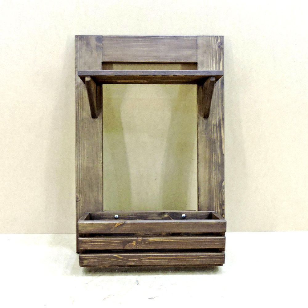 Полиця настінна для квітів "Манаус" капучино Миколаїв - фото 8