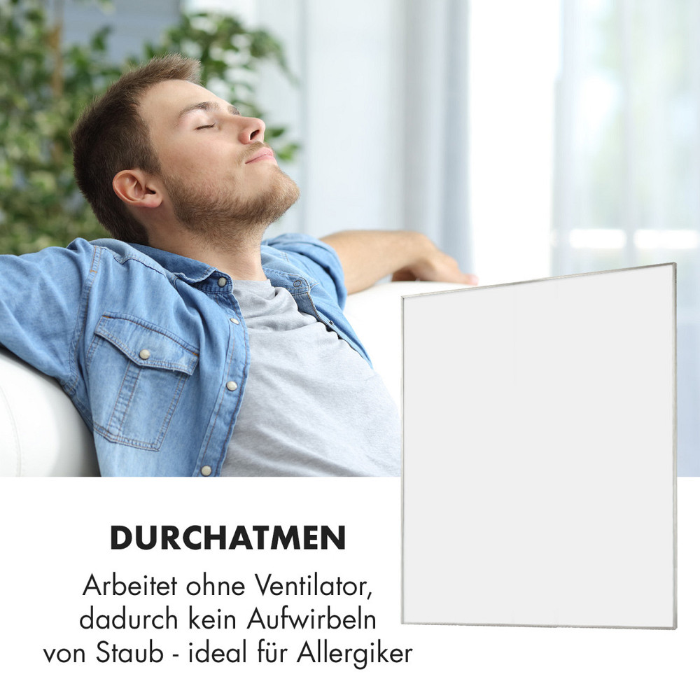 Інфрачервоний нагрівач Wonderwall Air 120 120x100 см 1200 Вт настінний пульт дистанційного керування Рівне - фото 5