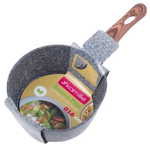 Ковш алюміній 1,5л d16см а/п Grey marble 4170 KAMILLE Житомир