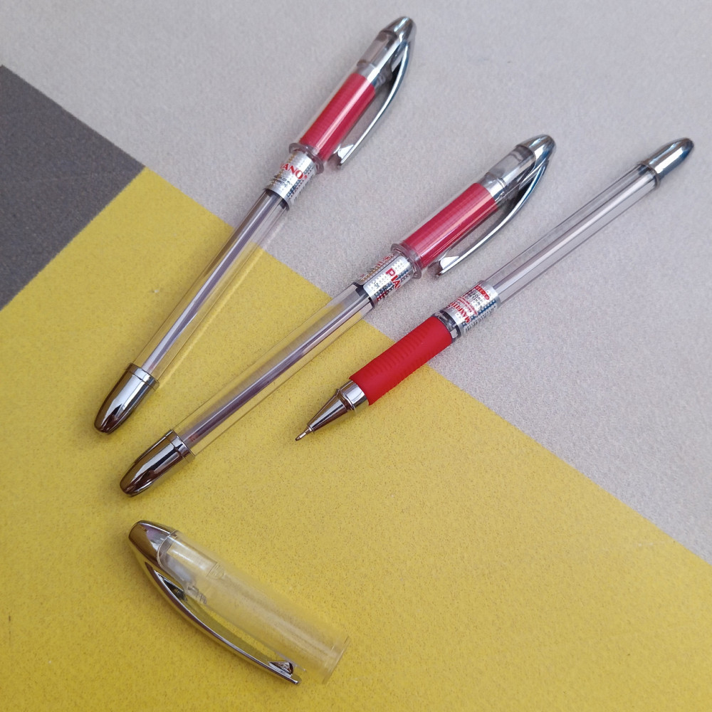 Ручка Кулькова 0,5мм червона Piano Київ - фото 1