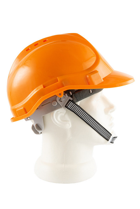 Каска захисна MASTERTOOL KAF-PEV IV-I-440V-53-62 II-EN 397 помаранчева 81-1008 Рівне - фото 4