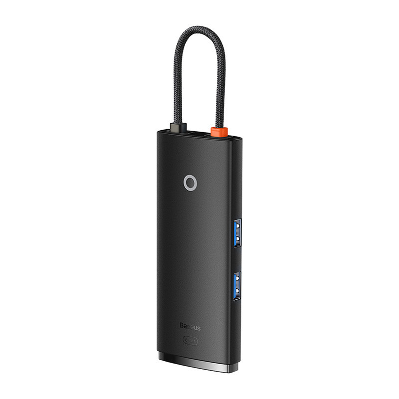 USB-хаб Baseus Lite Series 4-Port USB-A HUB Adapter (USB-A to USB 3.0*4) 2m Black Одеса - фото 7