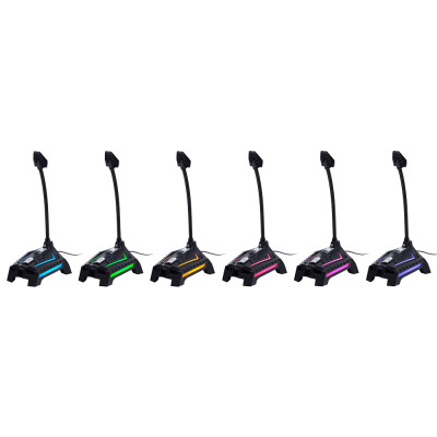 Мікрофон Defender Ring GMC 150 USB LED USB Black (64615) Вінниця - фото 2