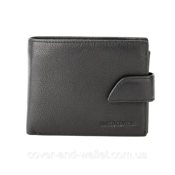 Чоловіче класичне портмоне з телячої шкіри з блоком для документів  Marco Coverna 005-805 Київ