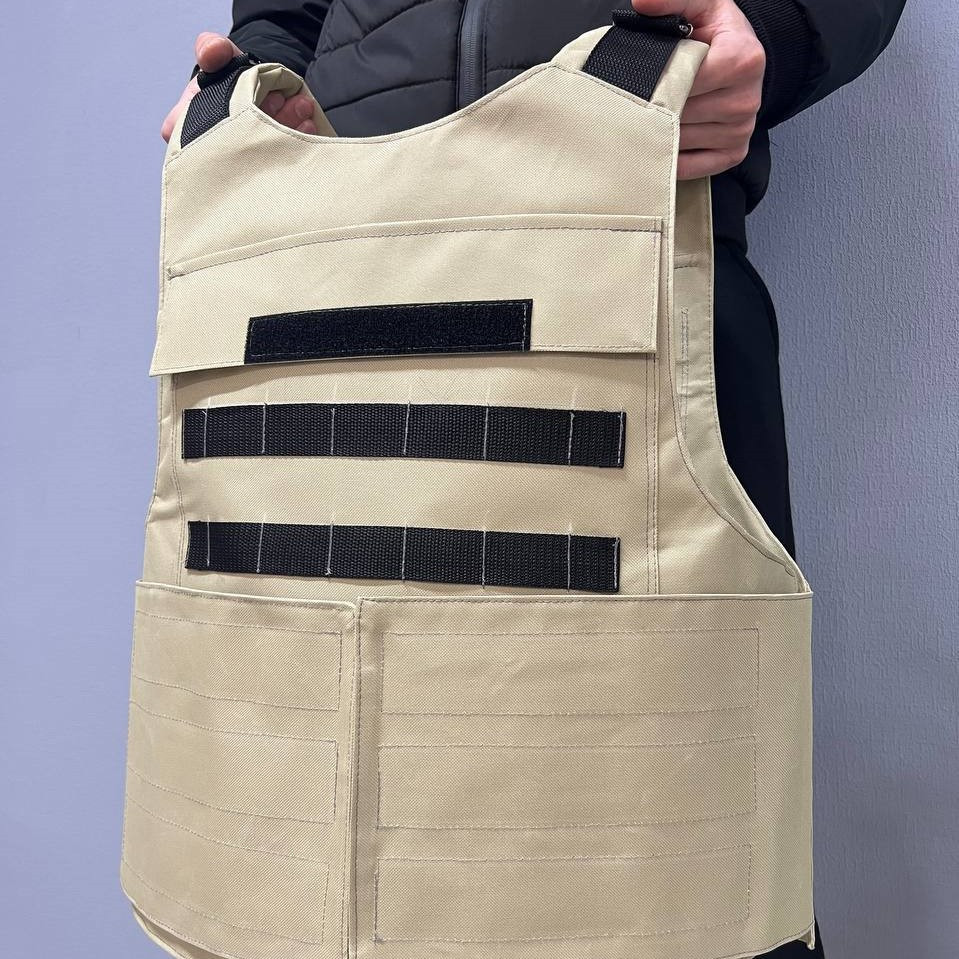 Військова плитоноска, чохол для плит з розвантаженням військовий мілітарний з регулюванням, пісочнаMasterSem Київ - фото 4