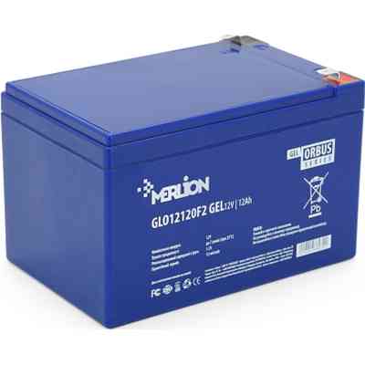 Батарея к ИБП Merlion GLO 12V 12Ah GEL (GLO12120F2 GEL) Винница