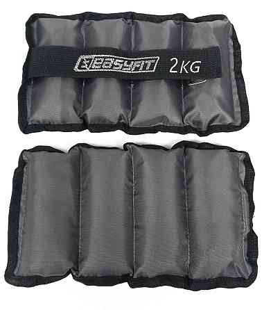 EasyFit Обтяжувачі для ніг та рук з металом EasyFit Metal 2 кг (пара) Коломыя