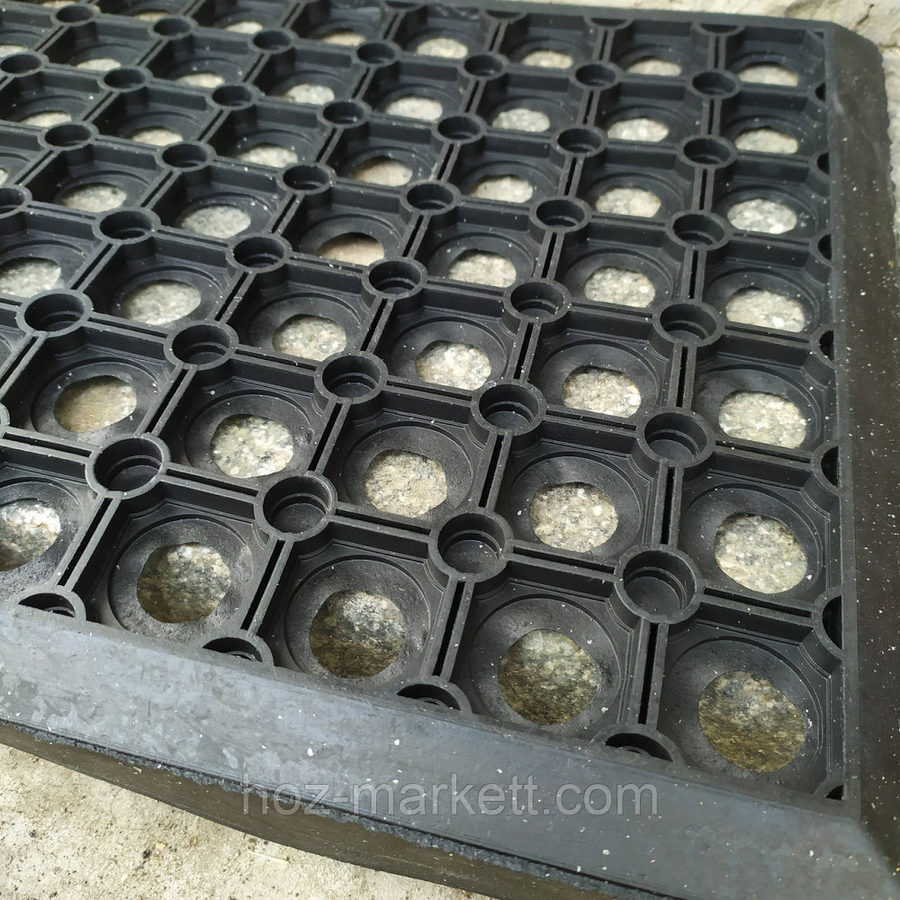 Коврик накладка на ступени антискользящий грязезащитный 90 х 30 см соты противоскользящие килими на сходи Харьков - изображение 7