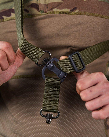 РЕМЕНЬ С АНТАБКАМИ MS4 DUAL QD GEN 2 олива ВН1021 Киев - изображение 6