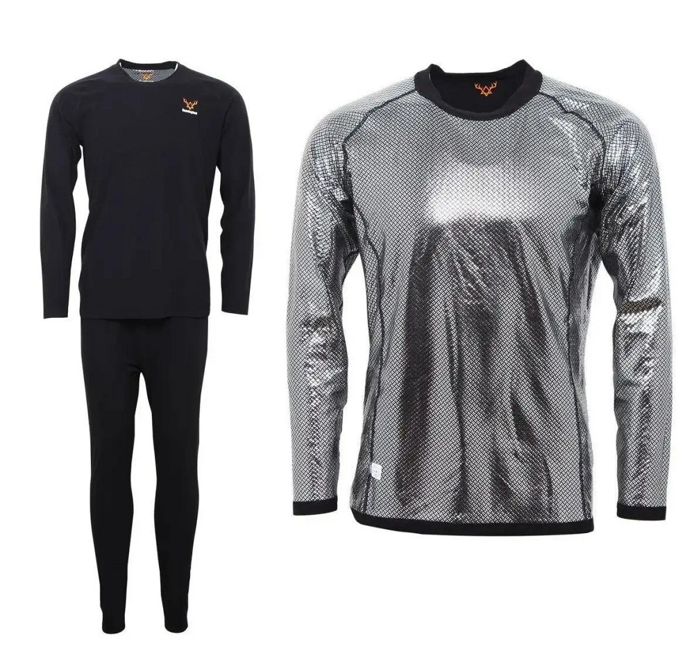 Комплект мужского термобелья Remington Thermal Reflective (Черный) XXL Винница - изображение 1