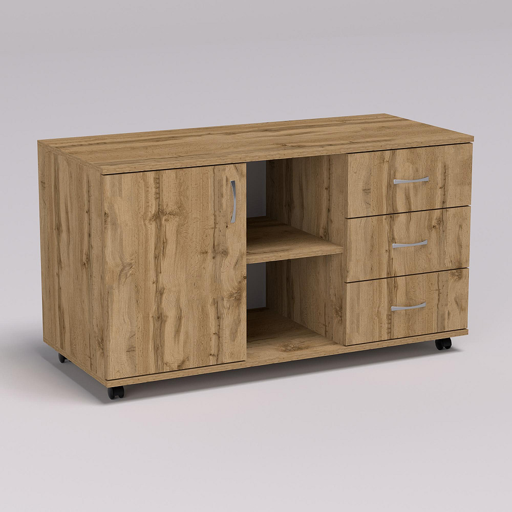 Тумба офисная ТМО-1, Дуб Аппалачи, 1100/480/620 Львов - изображение 2