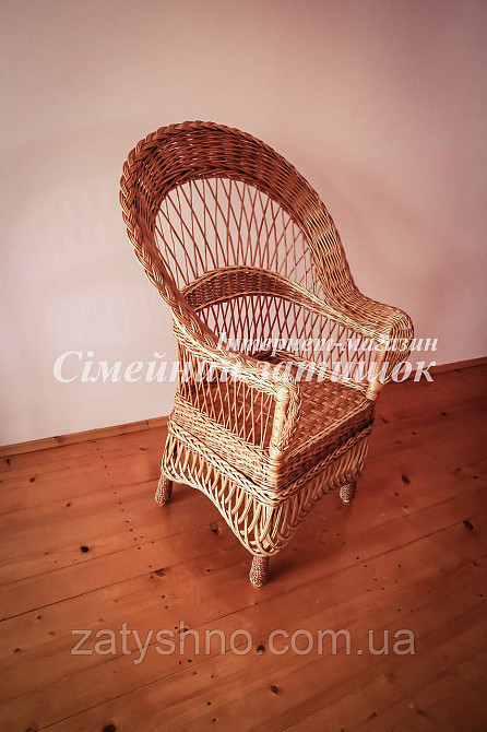 Кресло плетеное оригинального дизайна Киев - изображение 3