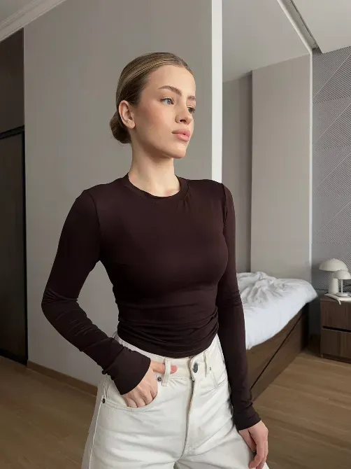 Базовые лонгсливы в 7-ми цветах Одесса - изображение 14