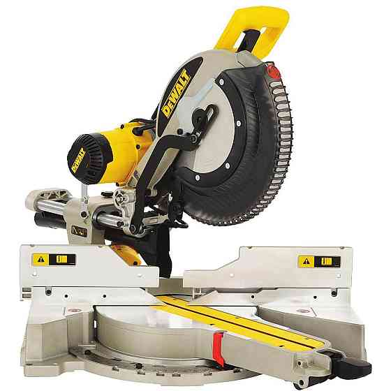 Ручна настільна торцювальна пила по дереву DeWALT DWS780 : 1675 Вт, глибина різу 112мм, круг 305 мм Київ