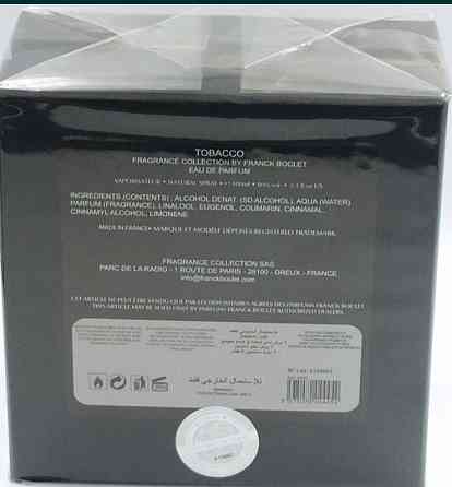 Franck Boclet Tobacco edp 100 ml Оригинал ! Киев