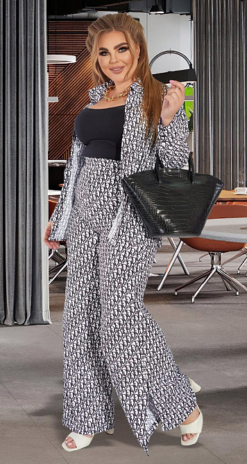 Свободный брючный костюм большого размера Киев - изображение 5