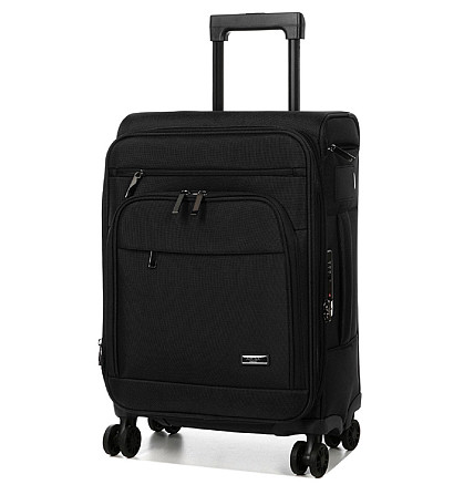 Валіза тканинна AIRTEX 829 мала 55 см чорна 4 колеса Київ - фото 1