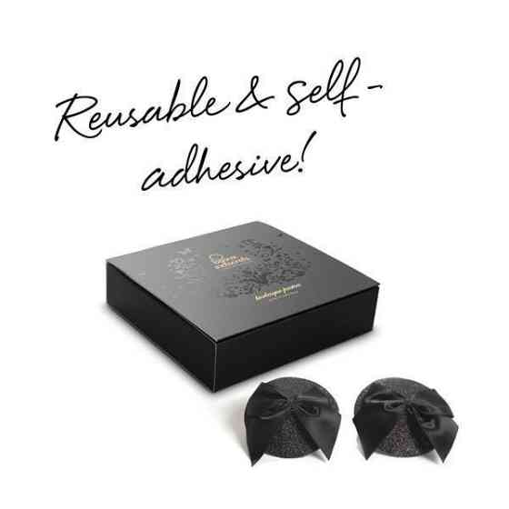 Пестіс Bijoux Indiscrets Burlesque pasties GLITTER and BOW Sex Aura Київ