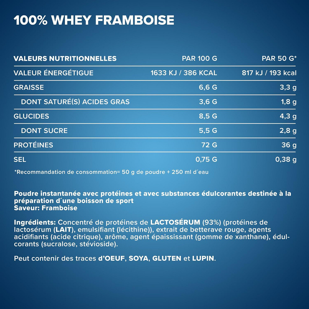 Протеин Ironmaxx 100% Whey Protein 900 g (Raspberry) Луцк - изображение 2