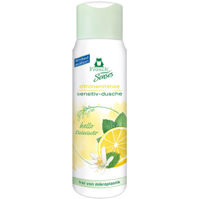Гель для душа Frosch Senses Лимонная мята 300 мл (4001499959837) Винница - изображение 1