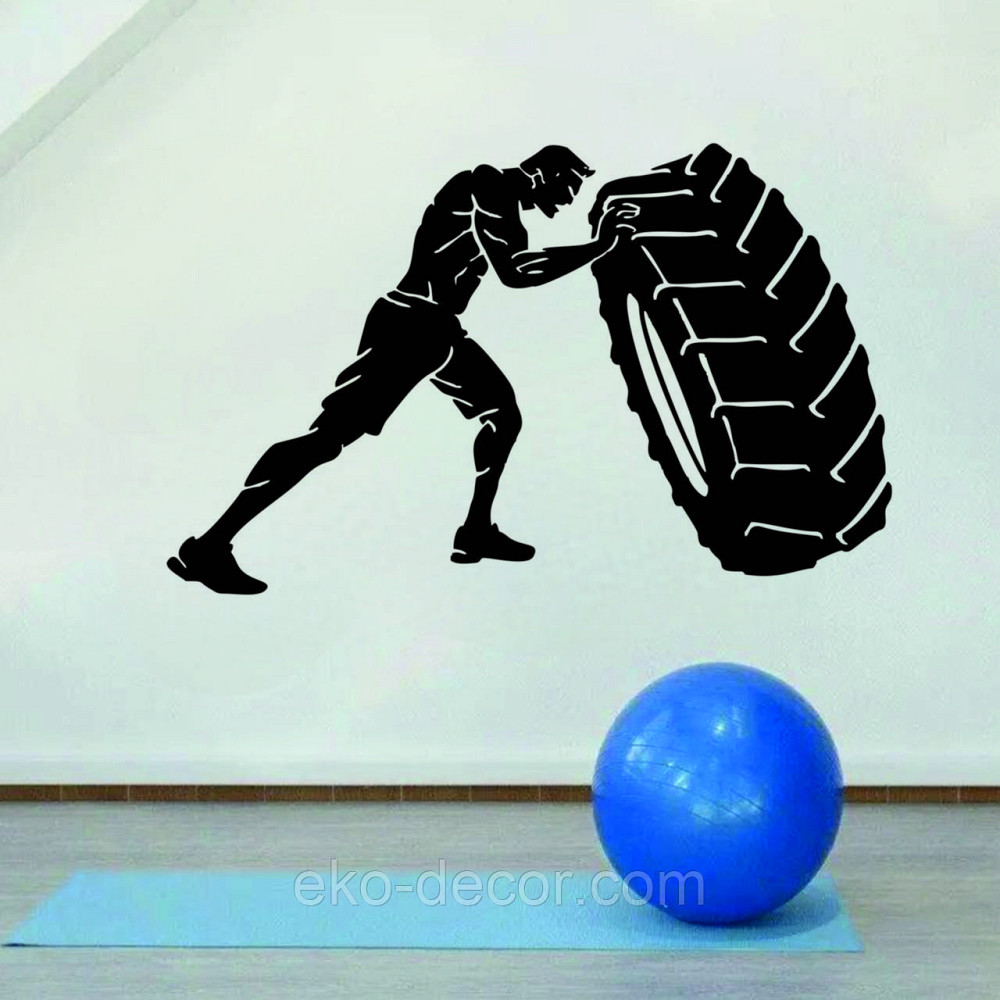 Декоративне настінне Панно «Кросфіт», Декор на стіну Київ - фото 3