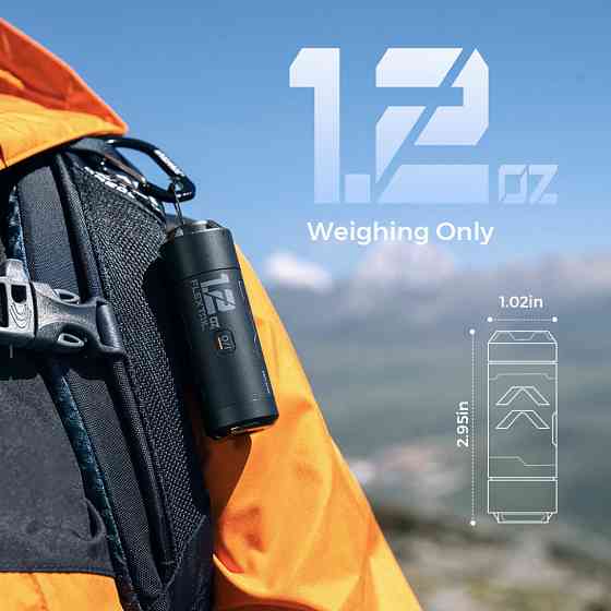 Насос кемпинговый Flextail Zero Pump, черный Киев