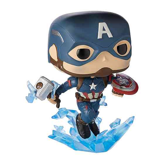 Ігрова фігурка Funko POP! cерії Месники: Фінал - Капітан Америка з мйольніром Дніпро