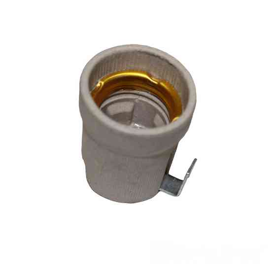 Патрон керамічний з планкою E27 Дніпро