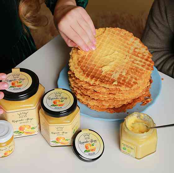 Апельсиновий крем мед 50 грамм Одеса