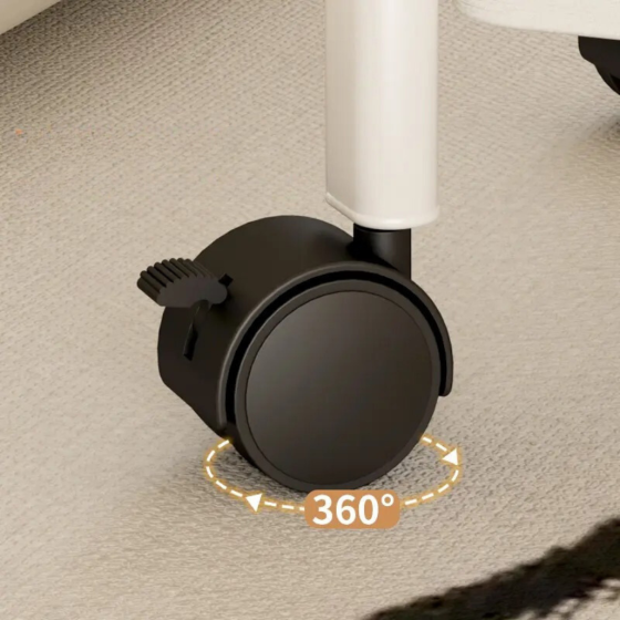 Стеллаж полка пластиковая передвижная на колесах на 5 ярусов,этажерка универсальная бытовая цвет белый Каменец-Подольский