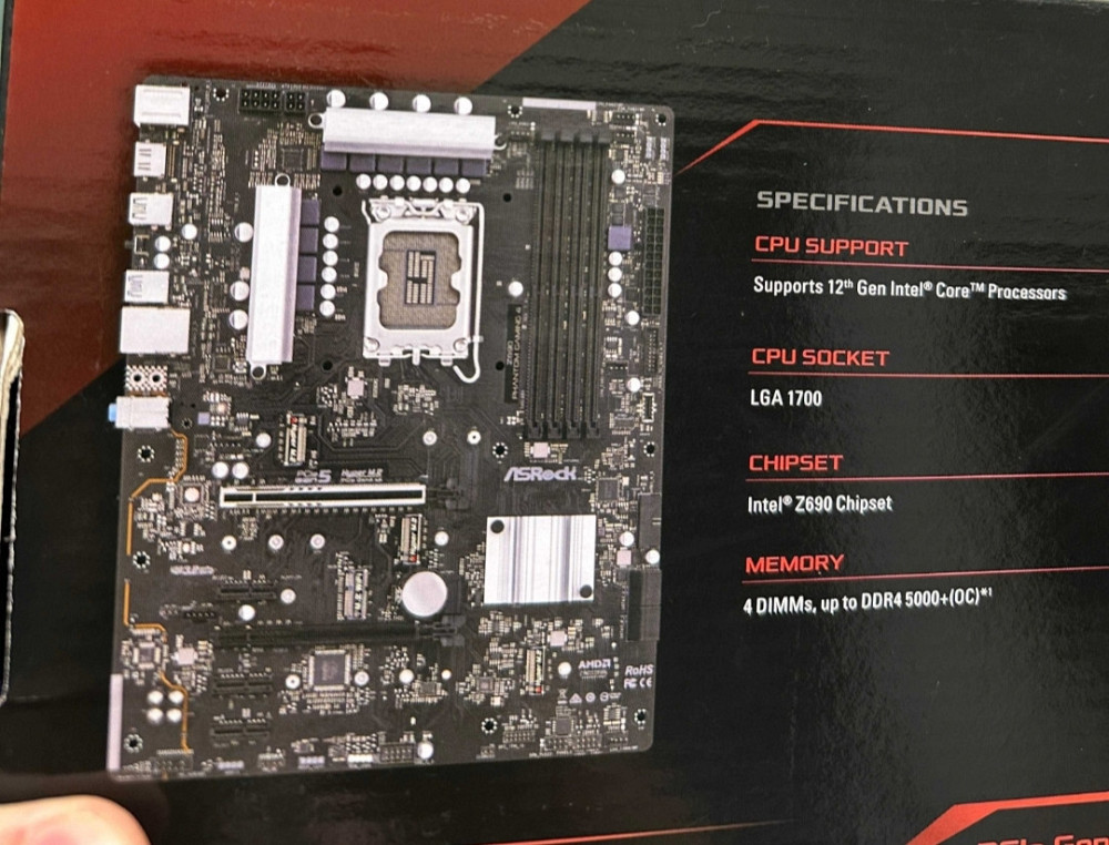 Материнская Плата Z690 Phantom Gaming 4 LGA1700 Киев - изображение 3