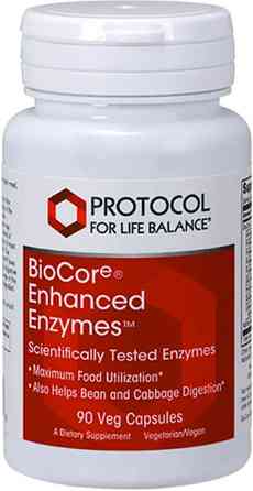 Травні ферменти Protocol for Life Balance BioCore&reg Enhanced Enzymes&trade 90 капс Київ