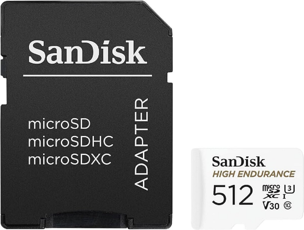 microSDXC (UHS-1 U3) SanDisk High Endurance 512Gb class 10 V30 (100Mb/s) (adapterSD) Киев - изображение 2