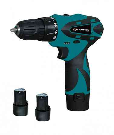 Аккумуляторный шуруповерт CP-1532 21В с 2 батареями, дрель-шуруповерт с 19 режимами и быстрозажимным патроном Одесса