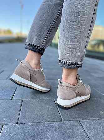 ARLEN Кросівки жіночі ARLEN КК-ЛВ капучіно (весна-осінь, шкіра+замша натуральна) (5004) Коломия