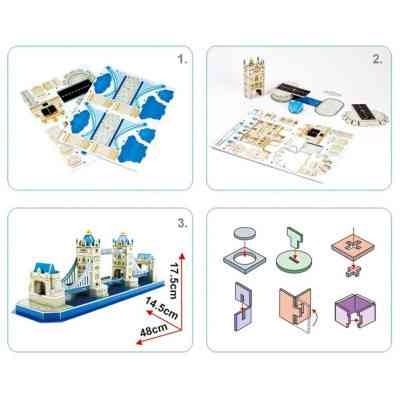 Пазл Cubic Fun 3D Тауэрский Мост серия C (C238h) Винница