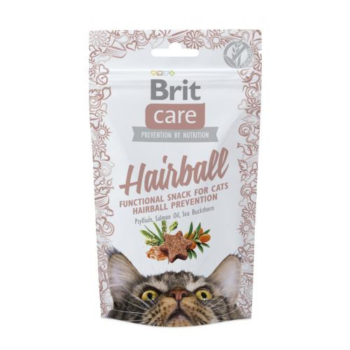 Ласощі Brit Care Functional Snack Hairball д/котів для виведення шерсті з качкою 50 г Київ - фото 1