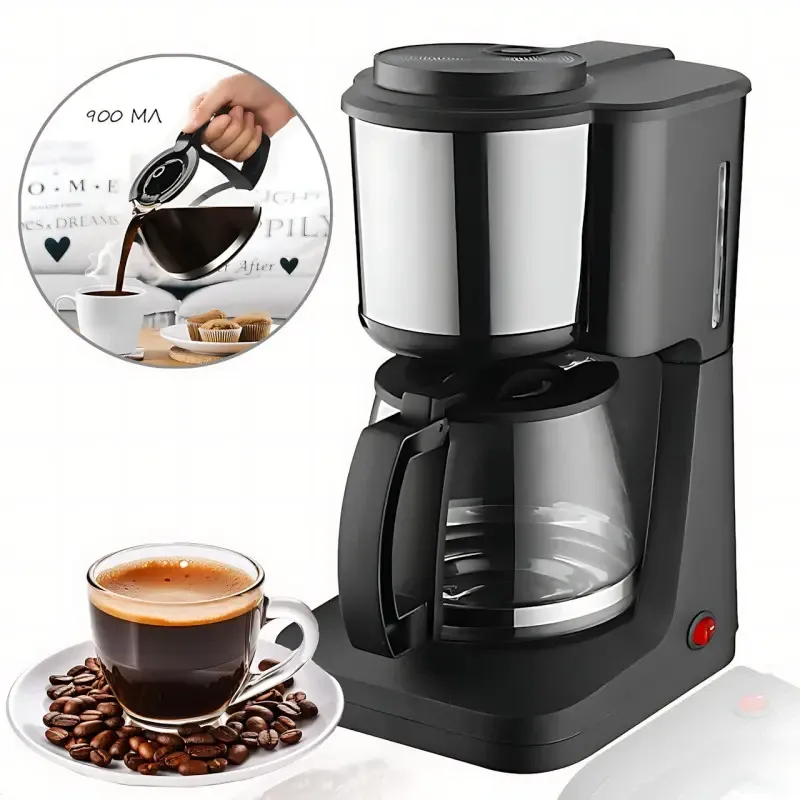 Кавоварка SK-125, 900 мл, автоматичне відключення, захист від крапель, індикатор води, компактна Одеса - фото 3