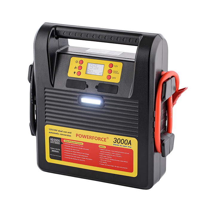Пусковое устройство (Jump Starter) Powerforce HD3000 (12-24 Вольт, 3000А, 68000 mAh) Дніпро - фото 1