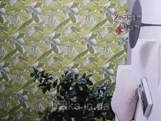 Шпалери флізелінові Khroma LAV105 LA VIE EN ROSE салатові гілки листя Київ