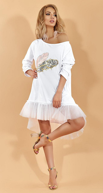 Стильне молодіжне плаття (42-46) Київ - фото 4