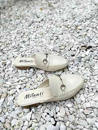 Milanti Шльопанці жіночі Milanti 101/35 бежеві (літо, шкіра натуральна) (4663) Коломыя