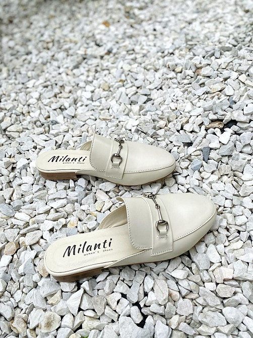 Milanti Шльопанці жіночі Milanti 101/35 бежеві (літо, шкіра натуральна) (4663) Коломия - фото 3