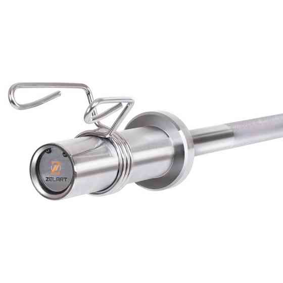 Гриф олимпийский Zelart 1.2 м с диаметром 50 мм хват 28 мм Киев