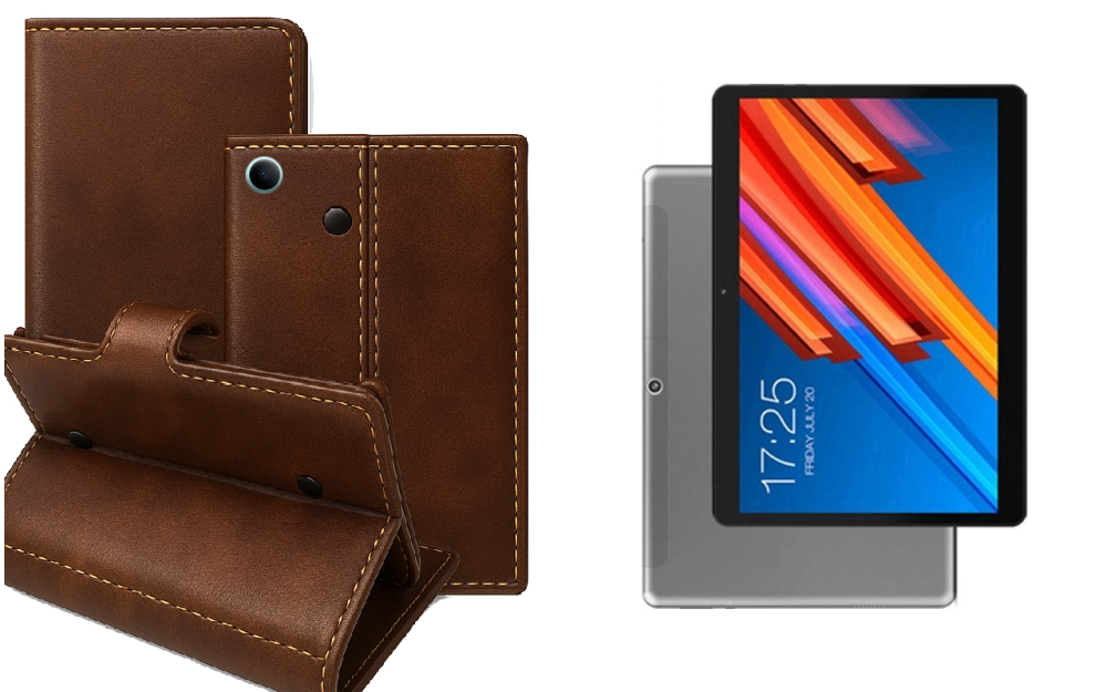 Книжка-трансформер для планшета Teclast M20, M20 4G, колір Black Buno-Red Київ - фото 1