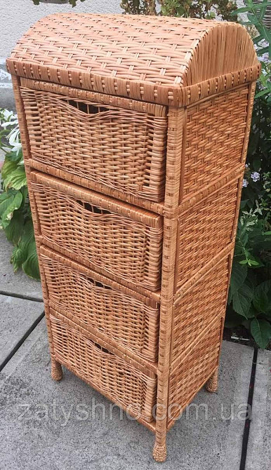 Комод плетеный на 4 ящика Киев - изображение 2